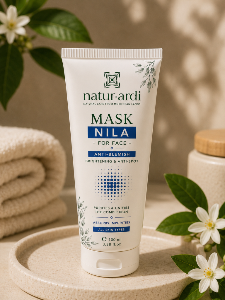 Naturardi Nila face mask natural Moroccan indigo powder