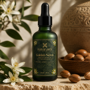 Naturardi organic argan oil with orange blossom 30ml bottle